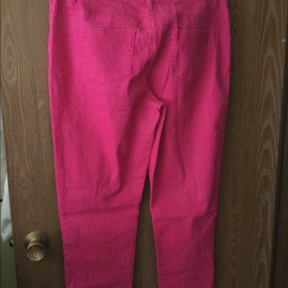 Diane Gilman ladies jeans size 14P with zipper at ankles - Picture 3 of 4